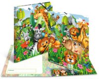 Chemise à élastiques 'Jungle', carton, A3