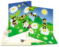 Chemise à élastiques animaux 'Prairie mellifère', A3