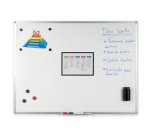 Tableau blanc AYDA, laqué, 600 x 450 mm