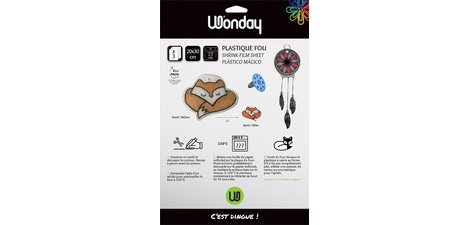 Plastique fou, (L)200 x(H)300 mm, 3 feuilles