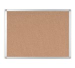 Tableau en liège AYDA, cadre alu, 1.200 x 900 mm