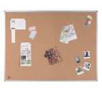 Tableau en liège AYDA, cadre alu, 1.200 x 900 mm