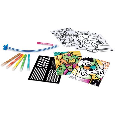 Kit feutre aérographe BLOW PEN 'Pop'Art', 15 pièces