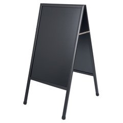 Stoepbord 600 x 900 mm met zwart bord