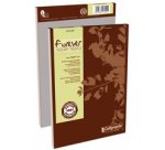 Bloc de bureau Forever Calligraphe 14,8 x 21 cm agrafé - 5 x 5 - 100 feuilles