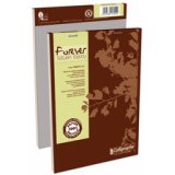 Bloc de bureau Forever Calligraphe 14,8 x 21 cm agrafé - 5 x 5 - 100 feuilles