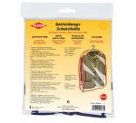 Housse de protection à vêtements, court, transparent