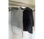 Housse de protection à vêtements, long, transparent