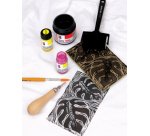 Transferkit textiel 'Soft Linol Print&Colouring'