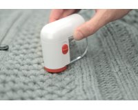 Pluisjestondeuse zonder kabel wit/rood