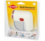 Mini rasoir anti-peluches, sans câble, blanc/rouge