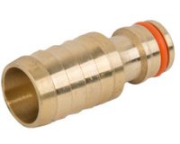 Connecteur de tuyau 3/4', en laiton
