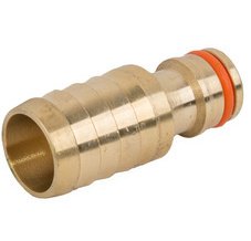 Connecteur de tuyau 3/4', en laiton