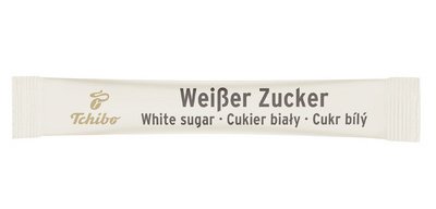 Fine sugar stick, in cardboard