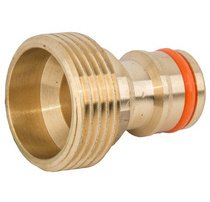 Adaptateur avec filetage extérieur 3/4', en laiton