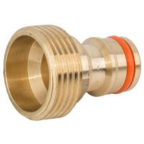 Adaptateur avec filetage extérieur 3/4', en laiton