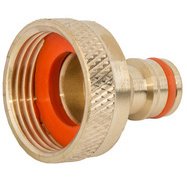 Nez de robinet avec filetage intérieur 3/4', laiton