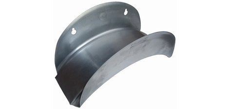 Support mural de tuyau d'arrosage, en acier