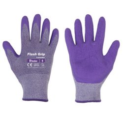 <span>Gardening gloves for women Flash Grip Lavender - The pair</span>