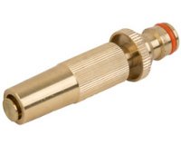 Buse d'arrosage, à réglage continu, en laiton