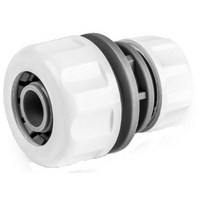 Connecteur de tuyau WHITE LINE, 3/4' sur 1/2', blanc