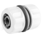 Connecteur de tuyau WHITE LINE, 3/4', blanc