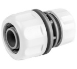 Connecteur de tuyau WHITE LINE, 1' sur 3/4', blanc