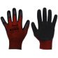 Gants de travail Flash Grip RED, noir/rouge