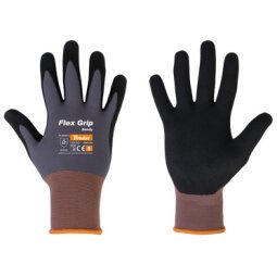 Gants de travail Flex Grip Sandy, noir/gris