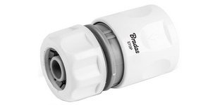 Slangkoppelstuk WHITE LINE, vrouwelijk, aquastop, 1/2''