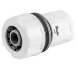 Raccord de tuyau femelle WHITE LINE, aquastop, 3/4'