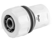 Raccord de tuyau femelle WHITE LINE, aquastop, 3/4'