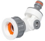 Nez de robinet articulé WHITE LINE,filetage intérieur