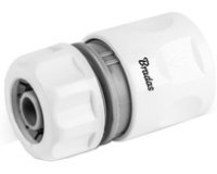 Raccord de tuyau femelle WHITE LINE, 1/2', blanc