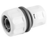 Raccord de tuyau femelle WHITE LINE, 3/4', blanc