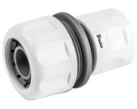 Raccord de tuyau femelle WHITE LINE, 3/4', blanc