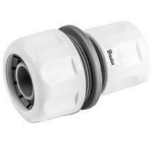 Raccord de tuyau femelle WHITE LINE, 3/4', blanc