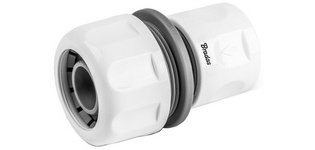 Raccord de tuyau femelle WHITE LINE, 3/4', blanc