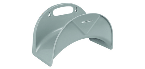 Porte-tuyau d'arrosage mural WHIT LINE, en PVC