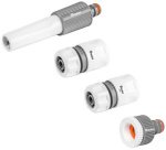 Set de buses d'arrosage WHITE LINE, 1/2', PVC, 4 pcs