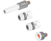 Set de buses d'arrosage WHITE LINE, 1/2', PVC, 4 pcs