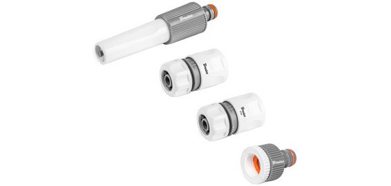 Set de buses d'arrosage WHITE LINE, 1/2', PVC, 4 pcs