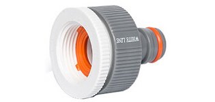 Nez de robinet avec réducteur White Line