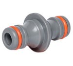 Connecteur de tuyau WHITE LINE, 1/2', gris