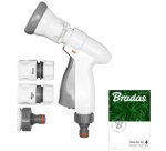 Kit de douchette de jardin SUPER SPRAY, gris/blanc