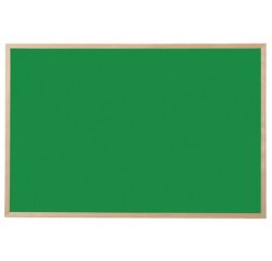 Tableau noir, bois naturel, 900 x 600 mm, vert