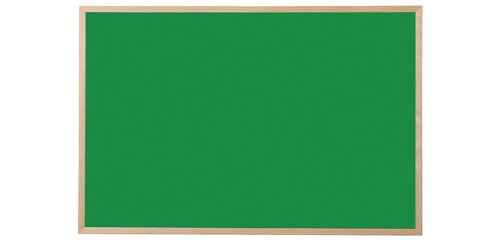 Tableau noir, bois naturel, 600 x 400 mm, vert