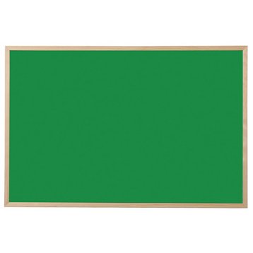 Tableau noir, bois naturel, 900 x 600 mm, vert