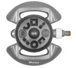 Arroseur de pelouse WHITE LINE, 8 modes, gris