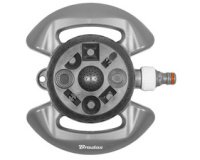 Arroseur de pelouse WHITE LINE, 8 modes, gris